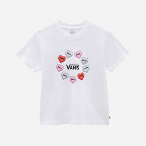 Vans Kids Girls Candy Rush (Big Kids) White LG (12-14 Big Kid)
